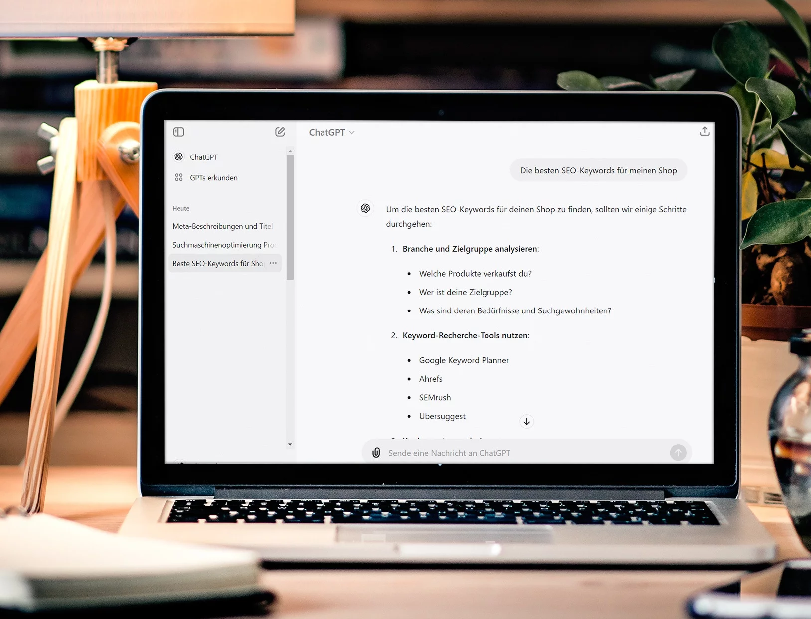 Wie ChatGPT die SEO-Strategie für Online-Shops optimiert
