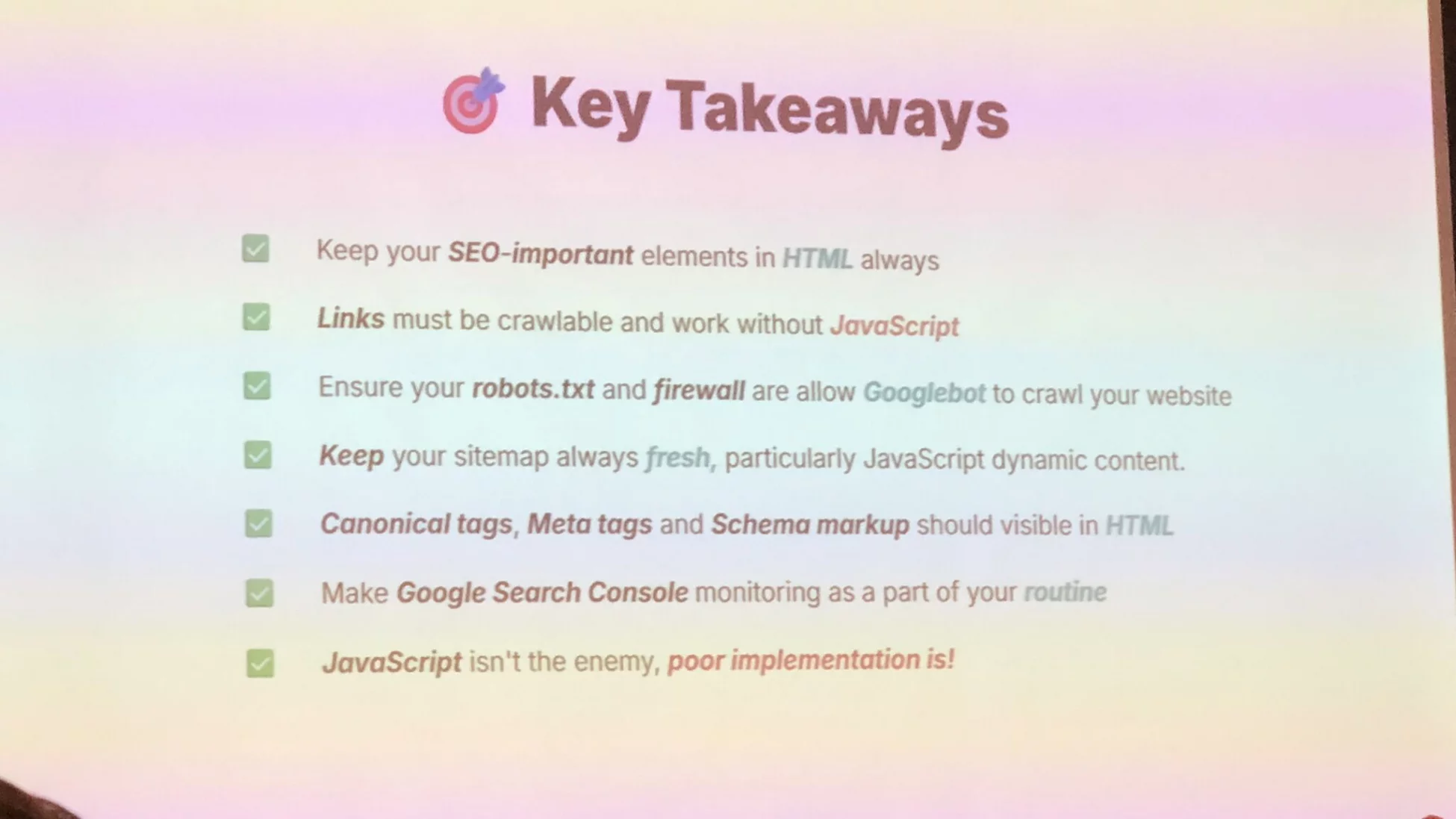 Key Takeaways