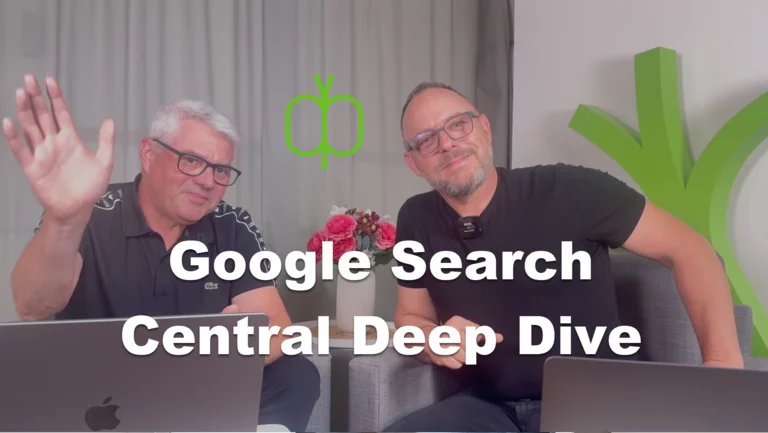 Google Search Central Deep Dive